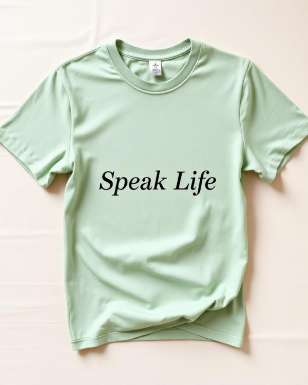 Speak Life Affirmation T-Shirt